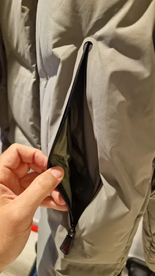 Chaqueta Moncler Angren Beige plumón Ocasión 90%