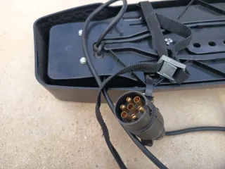 Portamatrículas Coche con Luces Traseras