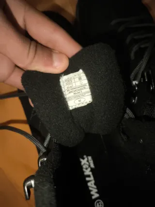 Botas Montaña Walkx Talla 42 Negras/Gris