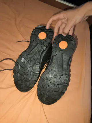 Botas Montaña Walkx Talla 42 Negras/Gris