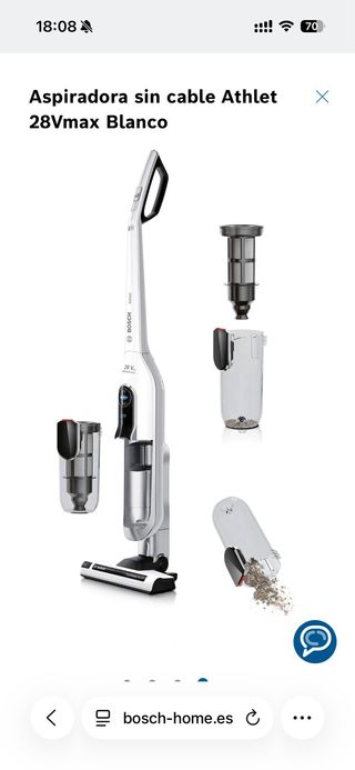 Aspiradora Bosch Athlet 28V