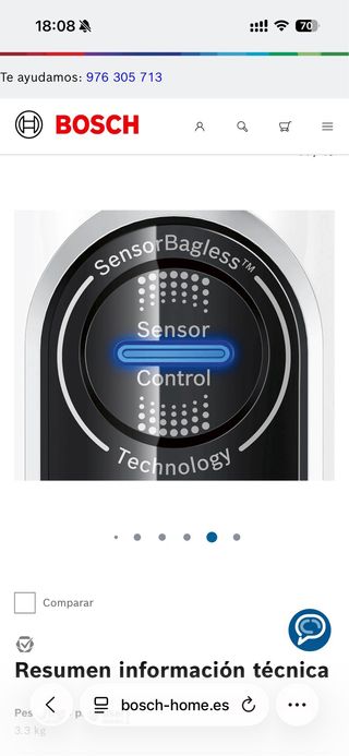 Aspiradora Bosch Athlet 28V