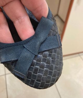 Scarpe Ballerine basse in cocco blu