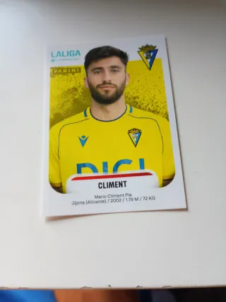 Cromo Panini Mario Climent Pla