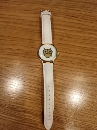 Orologio donna con gufo dorato
