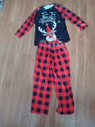 Pijama infantil Navidad reno. Talla 2/3 años