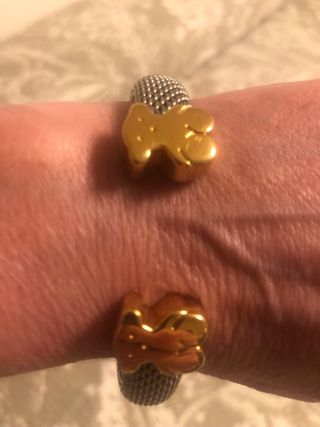 Pulsera Tous Mesh Oro y Acero