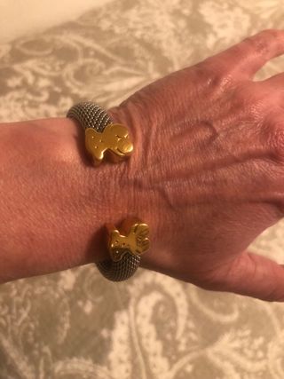 Pulsera Tous Mesh Oro y Acero