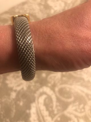 Pulsera Tous Mesh Oro y Acero