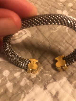 Pulsera Tous Mesh Oro y Acero