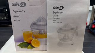 Exprimidor eléctrico naranja