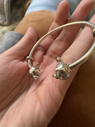 Pulsera Pandora Mickey Disney Plata