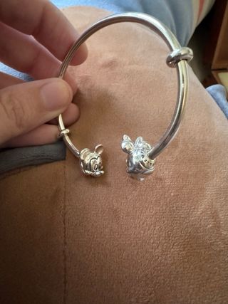 Pulsera Pandora Mickey Disney Plata