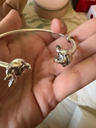 Pulsera Pandora Mickey Disney Plata