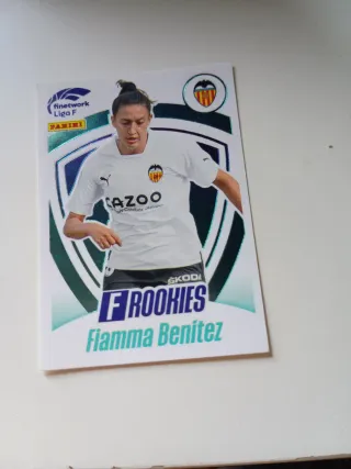 Cromo Panini Liga F Fiamma Benítez