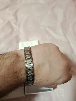 Pulsera Lacoste Plata