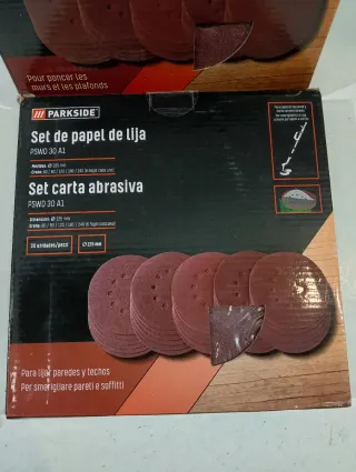 Pack 60 Lijas 225mm PARKSIDE