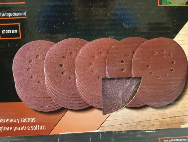 Pack 60 Lijas 225mm PARKSIDE