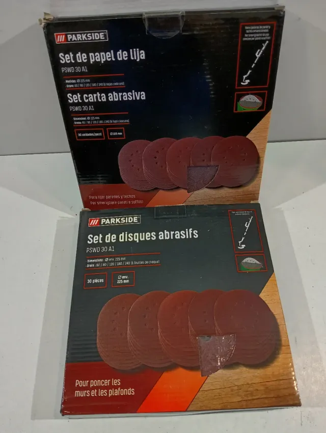 Pack 60 Lijas 225mm PARKSIDE