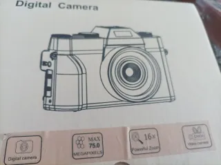 Cámara Digital 75.0 Megapíxeles Zoom 16x