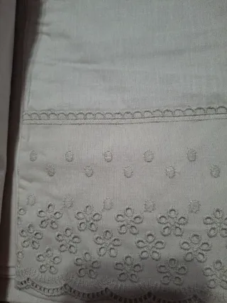 Completo Lenzuola Matrimoniale San Gallo Beige