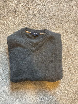 Jersey Burberry Gris Talla S