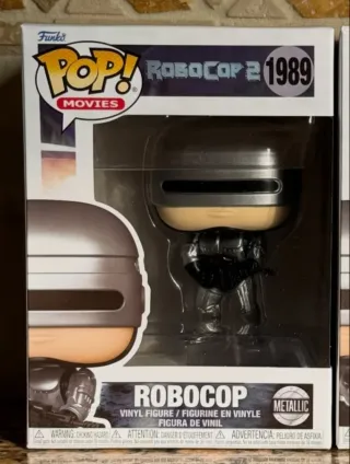 Funko Pop Robocop 2 Metálico 1989