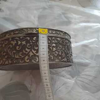 Portagioie vintage decorato