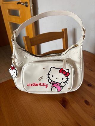 Bolso blanco Hello Kitty