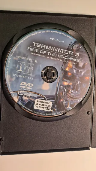 Terminator 3: La Rebelión de las Máquinas DVD