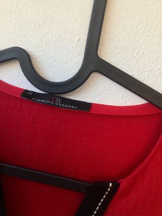 Jersey Carolina Herrera Rojo