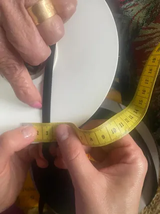 Rollo Terciopelo Negro 10m