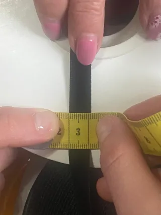 Rollo Terciopelo Negro 10m