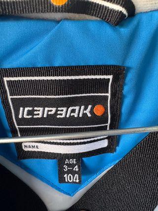 Conjunto esquí infantil Icepeak 3-4 años