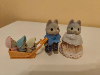 Familia Husky Sylvanian Families