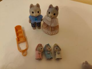 Familia Husky Sylvanian Families