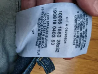 Vaqueros Levi's Azules