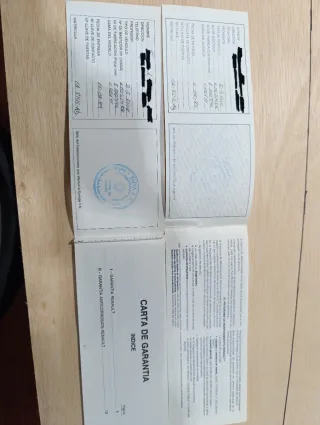 Manuales Renault 5: Garantía y Mantenimiento