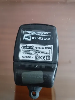 Mando garaje Aprimatic TX4M