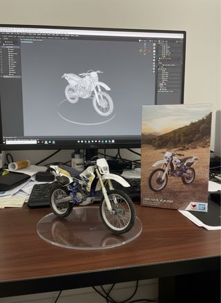 Derbi Senda R50 Enduro Morado/Blanco