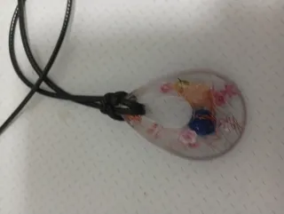 Lote Artesanía Pirámide Resina,más colgantes orgon