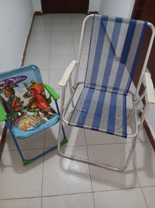 Sillas de piscina plegables