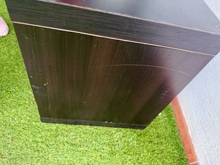 Estantería negra-marrón 84x44cm