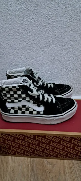 Zapatillas Vans SK8-Hi Checkerboard Talla 39