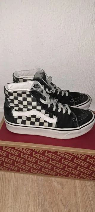 Zapatillas Vans SK8-Hi Checkerboard Talla 39