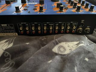 WORK DJ-6 Mesa de Mezclas 4 Canales