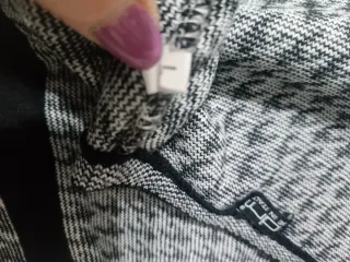 Vestito scamiciato lana fantasia pied-de-poule