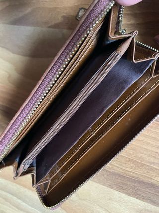 Cartera de mujer marrón