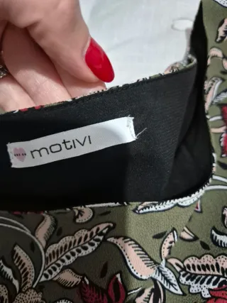 Abito stampa foliage motivi