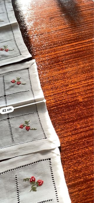 Lindo conjunto de  panos decorativos Primaveris